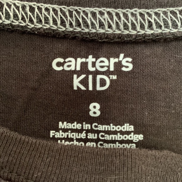 OSHKOSH Boys Pineapple shirt size 8  CARTERS Boys long-sleeve t-shirt size 8 - Picture 3 of 3